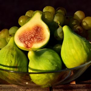 Millefoglie di fichi e mozzarella di bufala